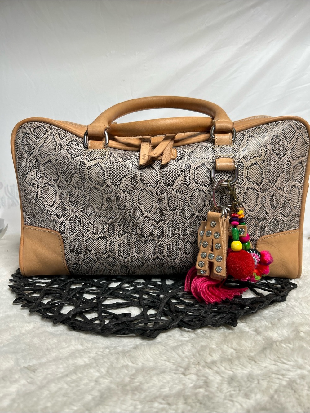 Consuela Wynn Large Travel Satchel